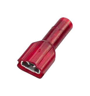 Molex 19003-0003 Female Disconnect, 6.35Mm, 22-18Awg, Red