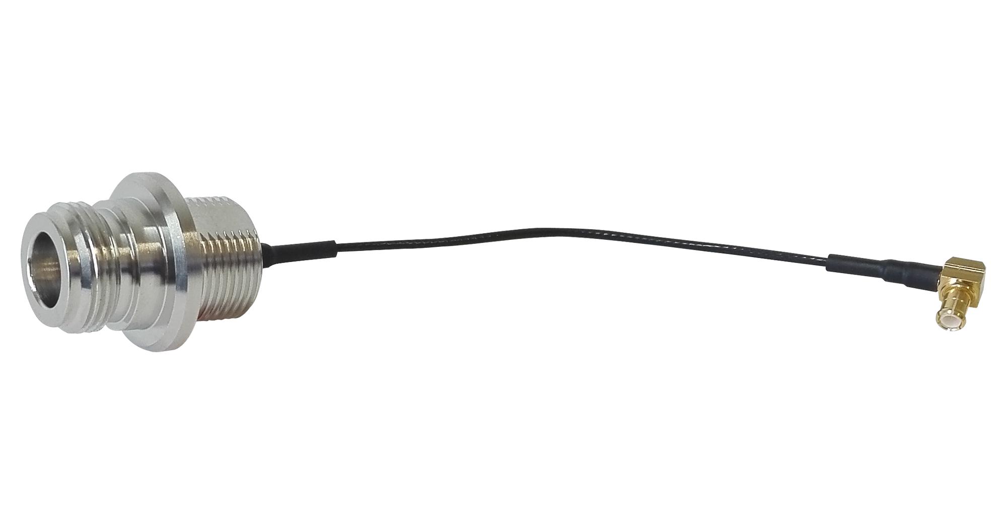 Multicomp Pro Mc001887 Rf Coax, N Jack-Mcx Plug, 100Mm