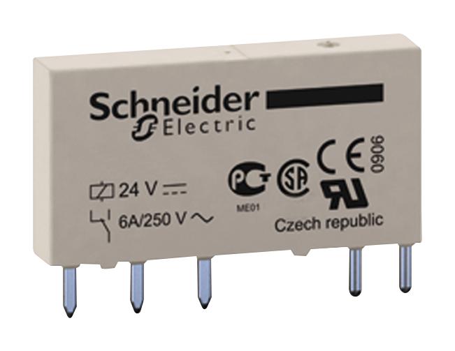 Schneider Electric Rsl1Ab4Ed Interface Relay, Spdt, 6A, 48Vdc, Socket