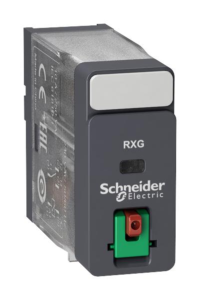 Schneider Electric Rxg22B7 Relay, Dpdt, 250Vac, 30Vdc, 5A