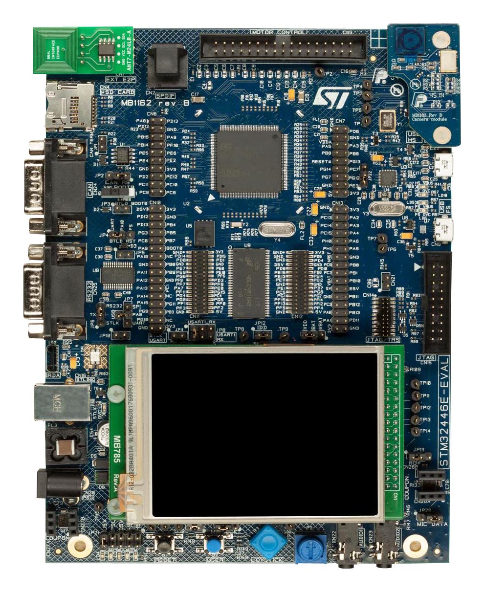 Stmicroelectronics Stm32446E-Eval Eval Board, 32Bit Cortex-M4 Mcu+Fpu