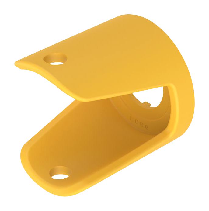 Eao 704.927.8 Finger Guard, Yellow, Ip65, Raised