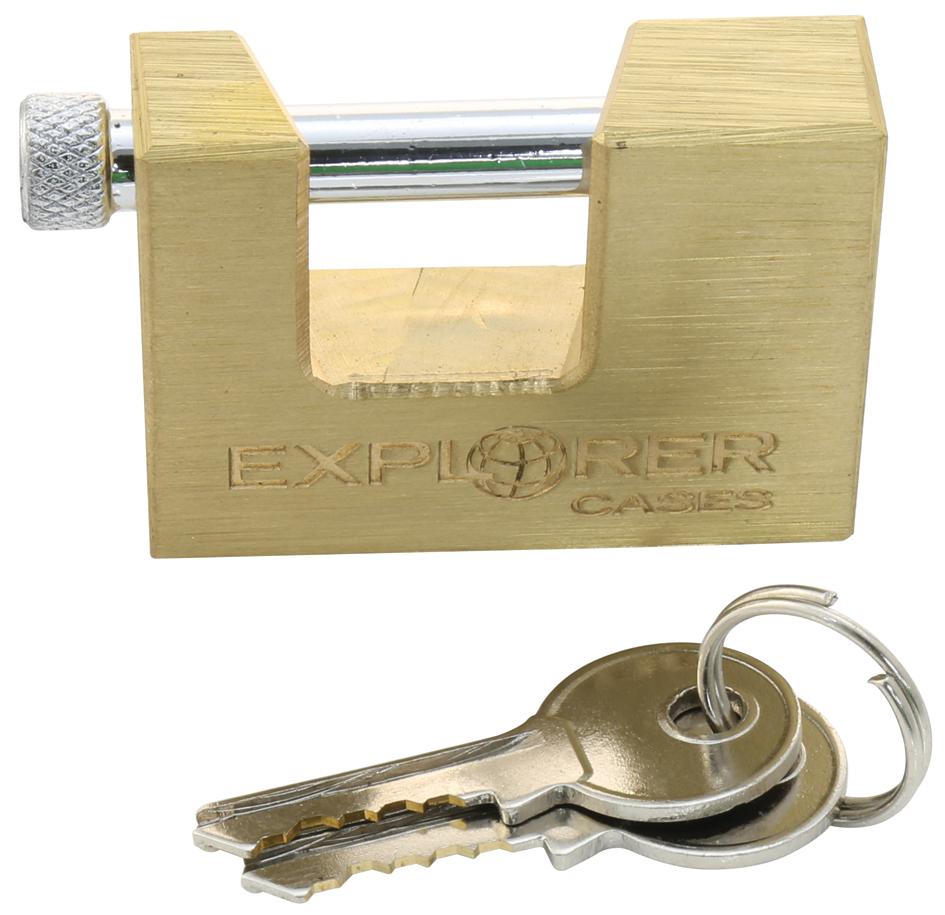 Gt Line Expl.padlock Padlock For Explorer Cases With Two Keys