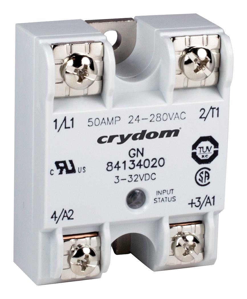 Sensata/crydom 84134310 Solid State Relay, 25A, 3-32Vdc, Panel