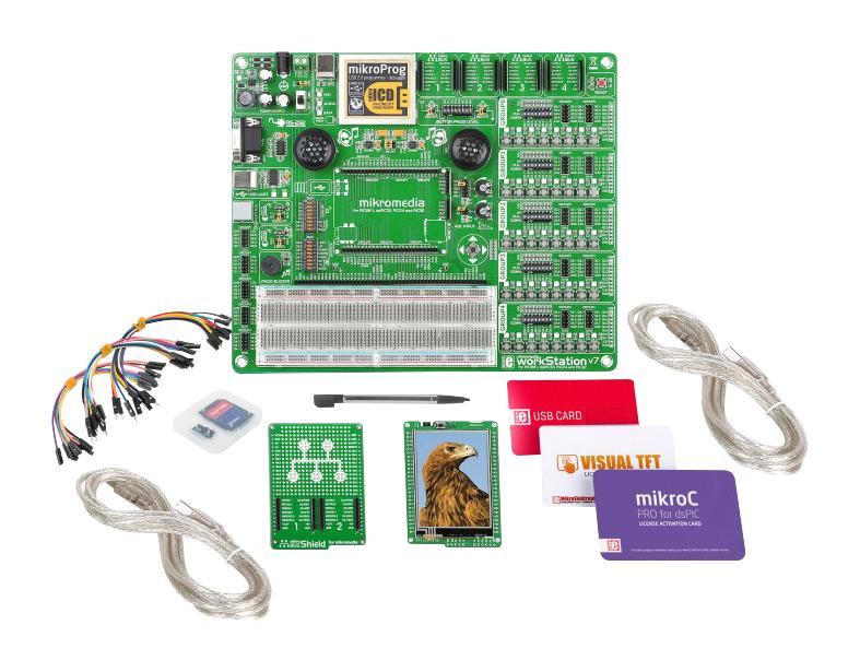 Mikroelektronika Mikroe-2644 Dev Kit, Mikrobasic Graphic Interface