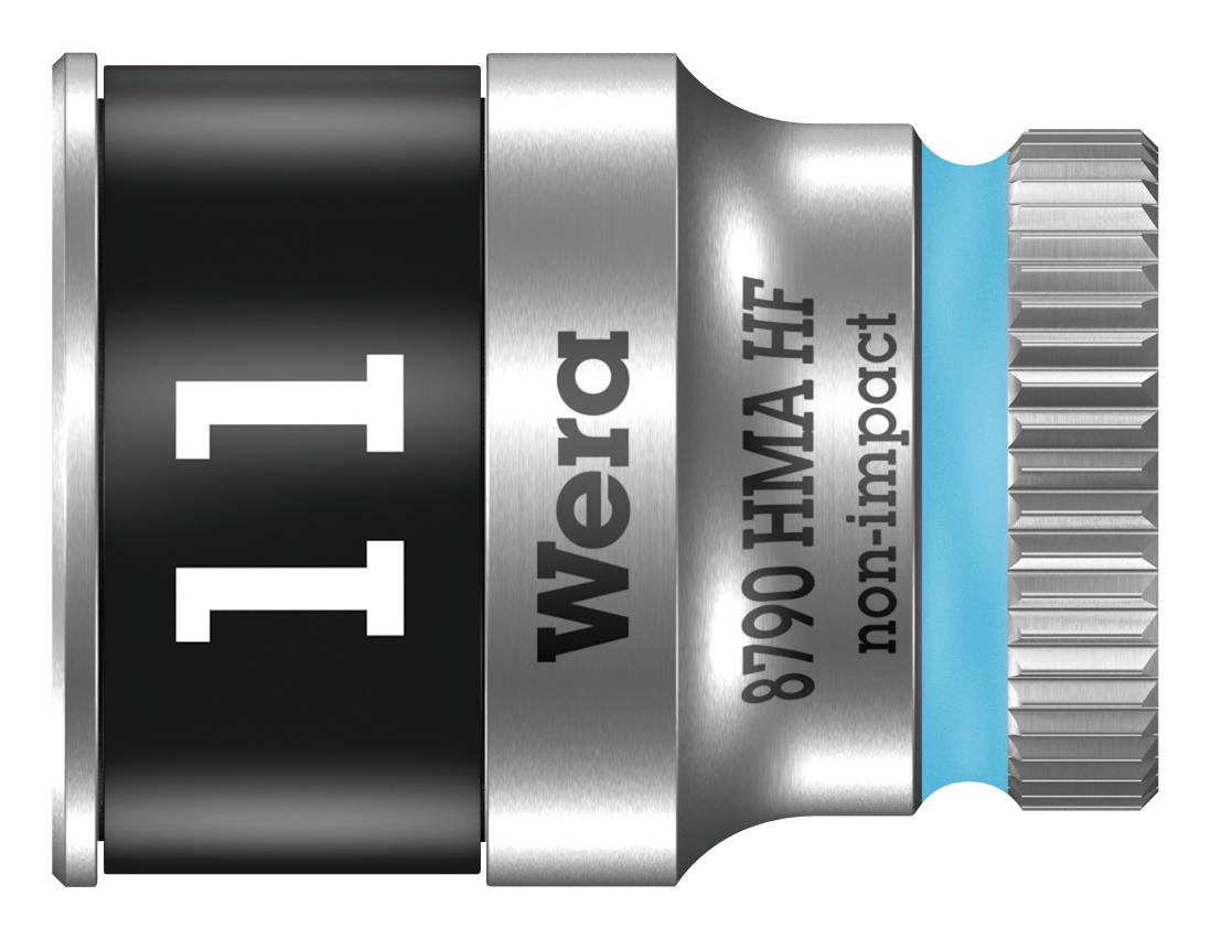 Wera 8790 11.0 Hex Socket, Af 11Mm, 6.35Mm Drive