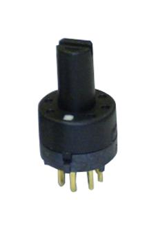 Lorlin Mtl-21-40 Rotary Switch, 1P, 4Pos, 0.5A, 24Vac