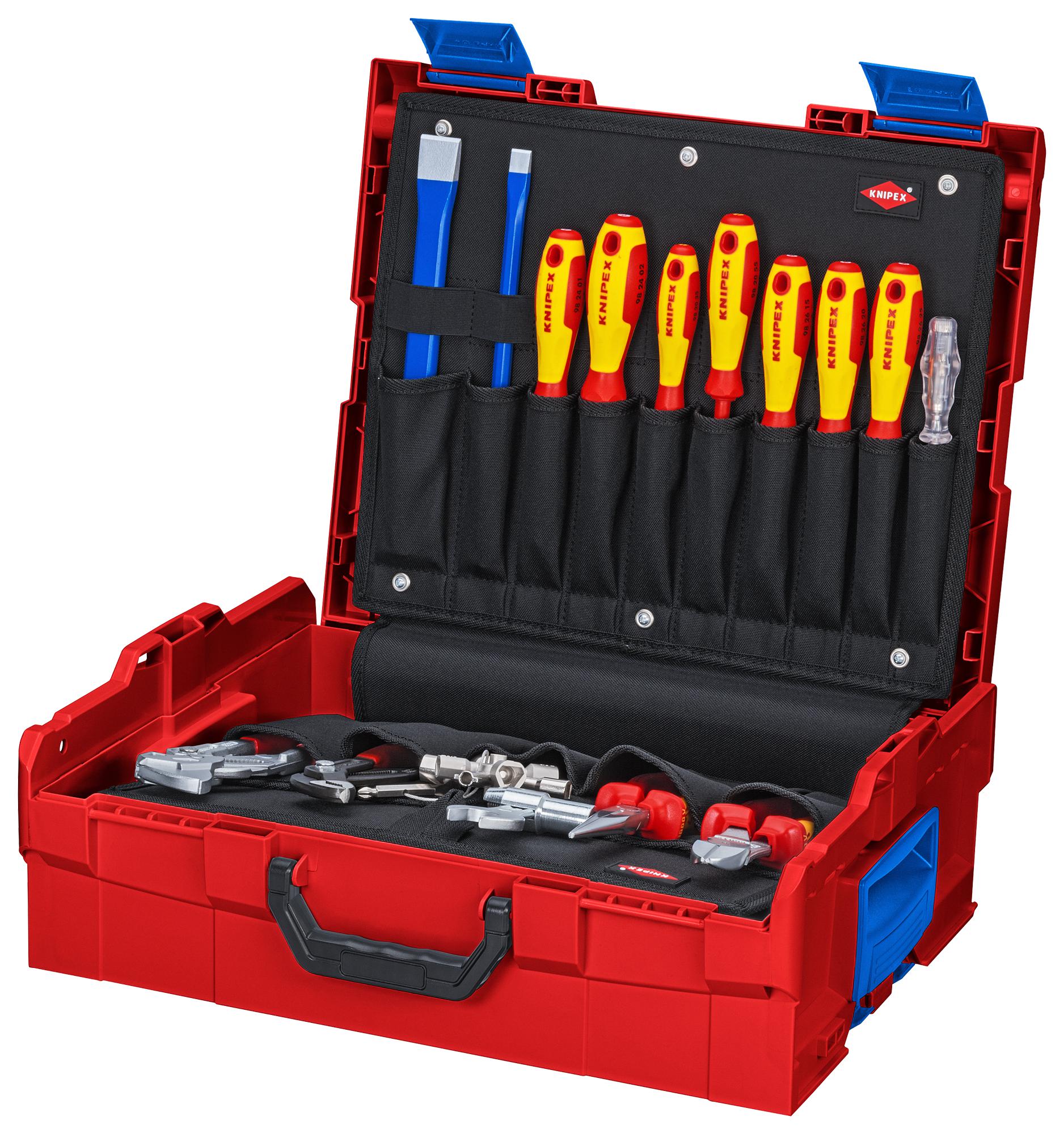 Knipex 00 21 19 Lb S Electrical Tool Kit, 52 Pc