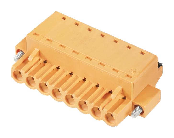 Weidmuller 1013140000 Terminal Block, Pluggable, 7Pos, 12Awg