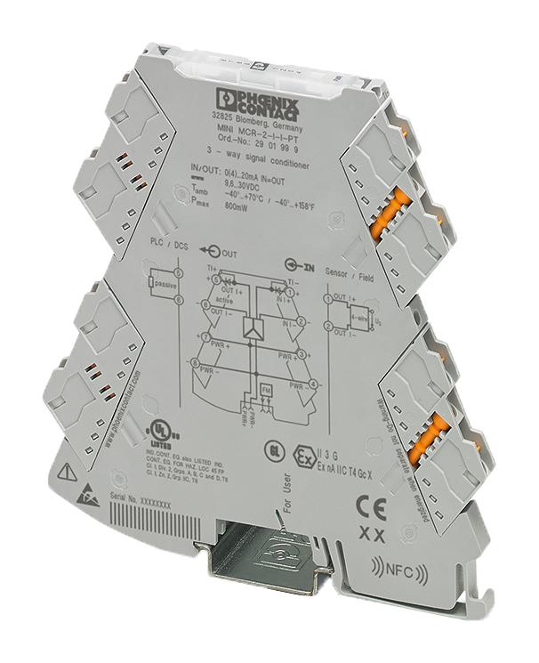 Phoenix Contact 2901999 O/p Isolator, 1-Ch, Current, 9.6-30Vdc