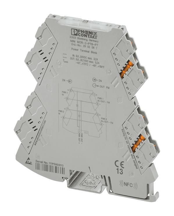 Phoenix Contact 2902067 Power Tb, Monitoring Module, 3.2A