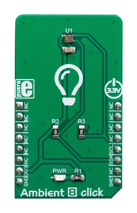 Mikroelektronika Mikroe-3452 Ambient 8 Click Board