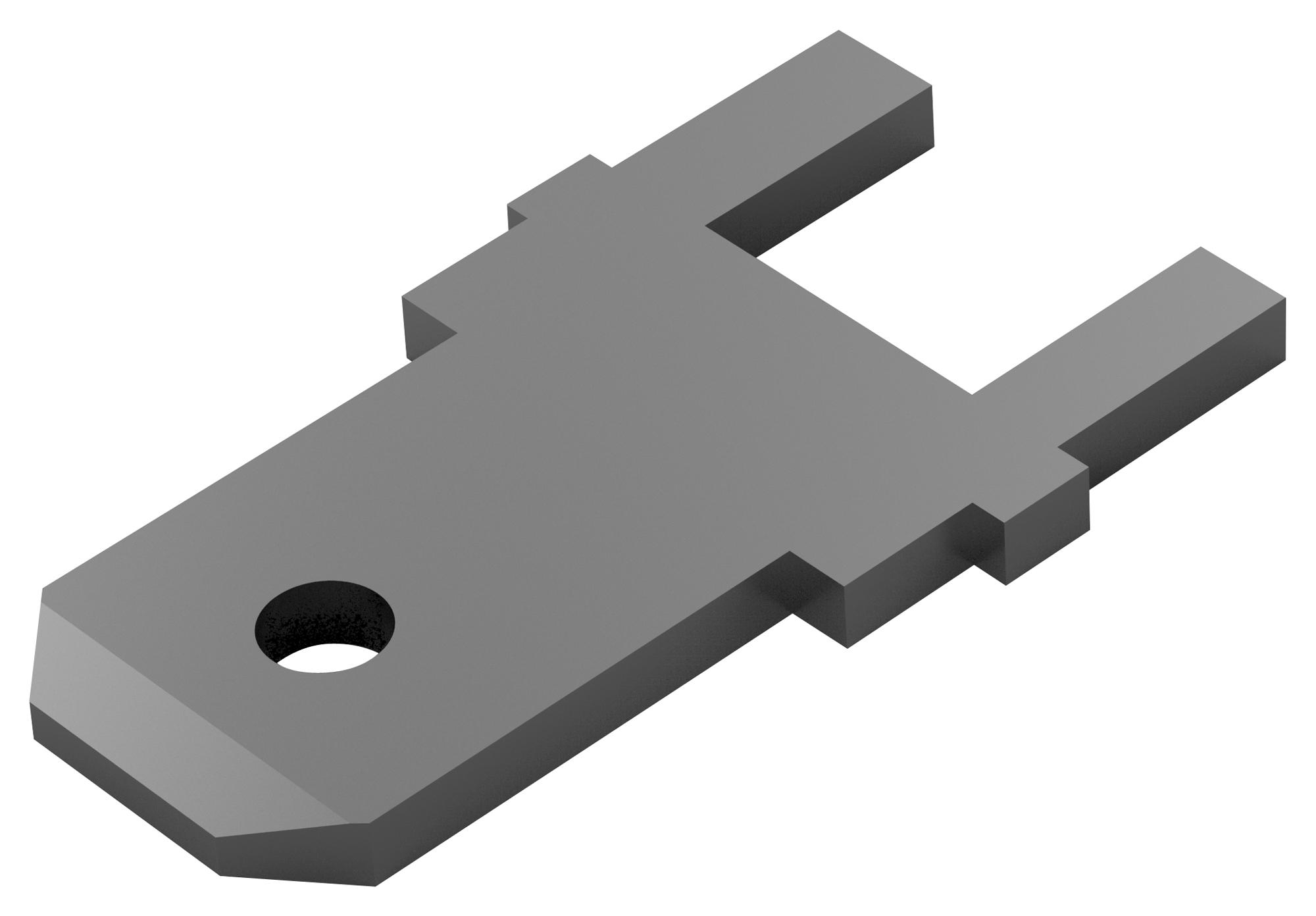 Amp - Te Connectivity 1217057-1 Pcb Terminal, 4.75Mm X 0.81Mm