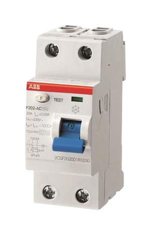 Abb 2Csf202001R2900 F202Ac-100/0.1 2P Rcd 100A 100Ma