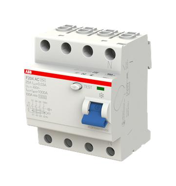 Abb 2Csf204001R1250 F204Ac-25/0.03 4P Rcd 25A 30Ma