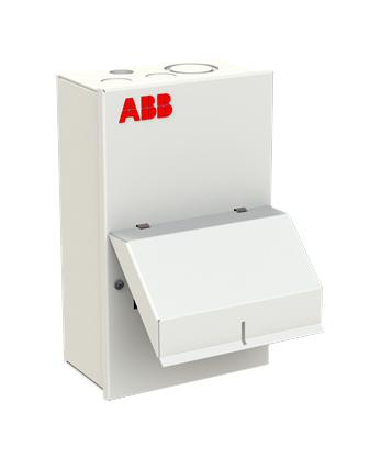 Abb 1Skb109142C4001 Consumer Unit, 7 Way, Steel, Ip30