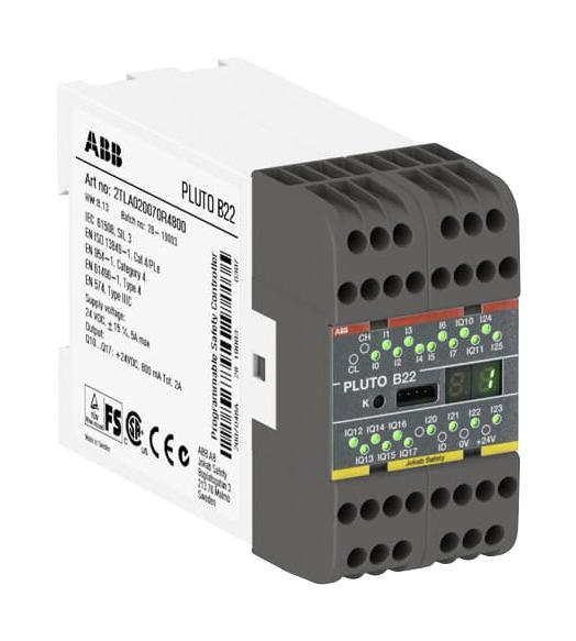 Abb 2Tla020070R4800 Pluto B22 Safety-Plc