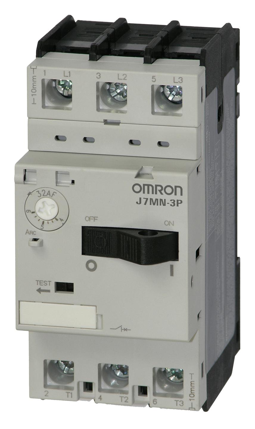 Omron Industrial Automation J7Mn-3P-10 Thermal Magnetic Circuit Breakers