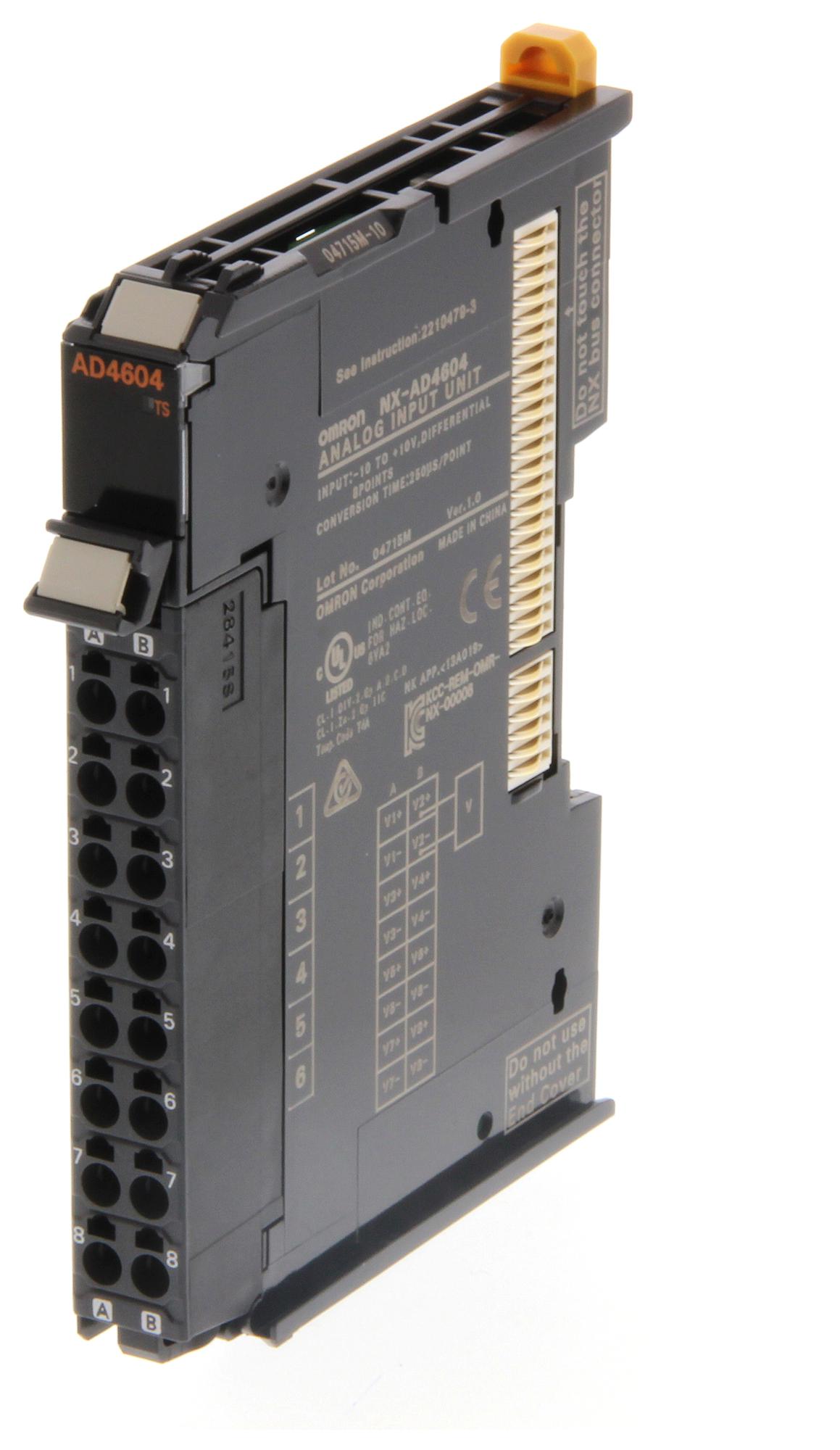 Omron Industrial Automation Nx-Ad4604 Analogue Input Plc Controllers