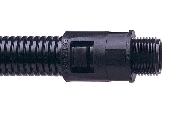 Abb - Adaptaflex 7Tca296000R0585 Conduit Connector, 21Mm, Nylon, Blk