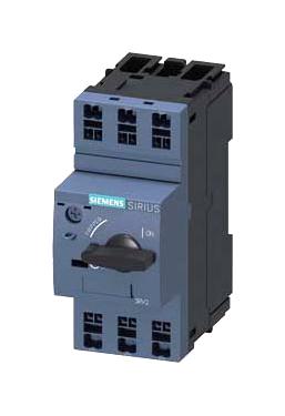 Siemens 3Rv20111Ja20 Thermal Mag Ckt Breaker, 3P, 10A, 690V