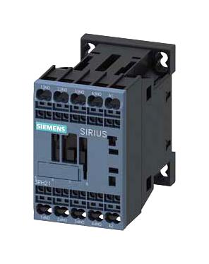 Siemens 3Rh21402Ap00 Contactor, 230Vac, Din Rail/panel