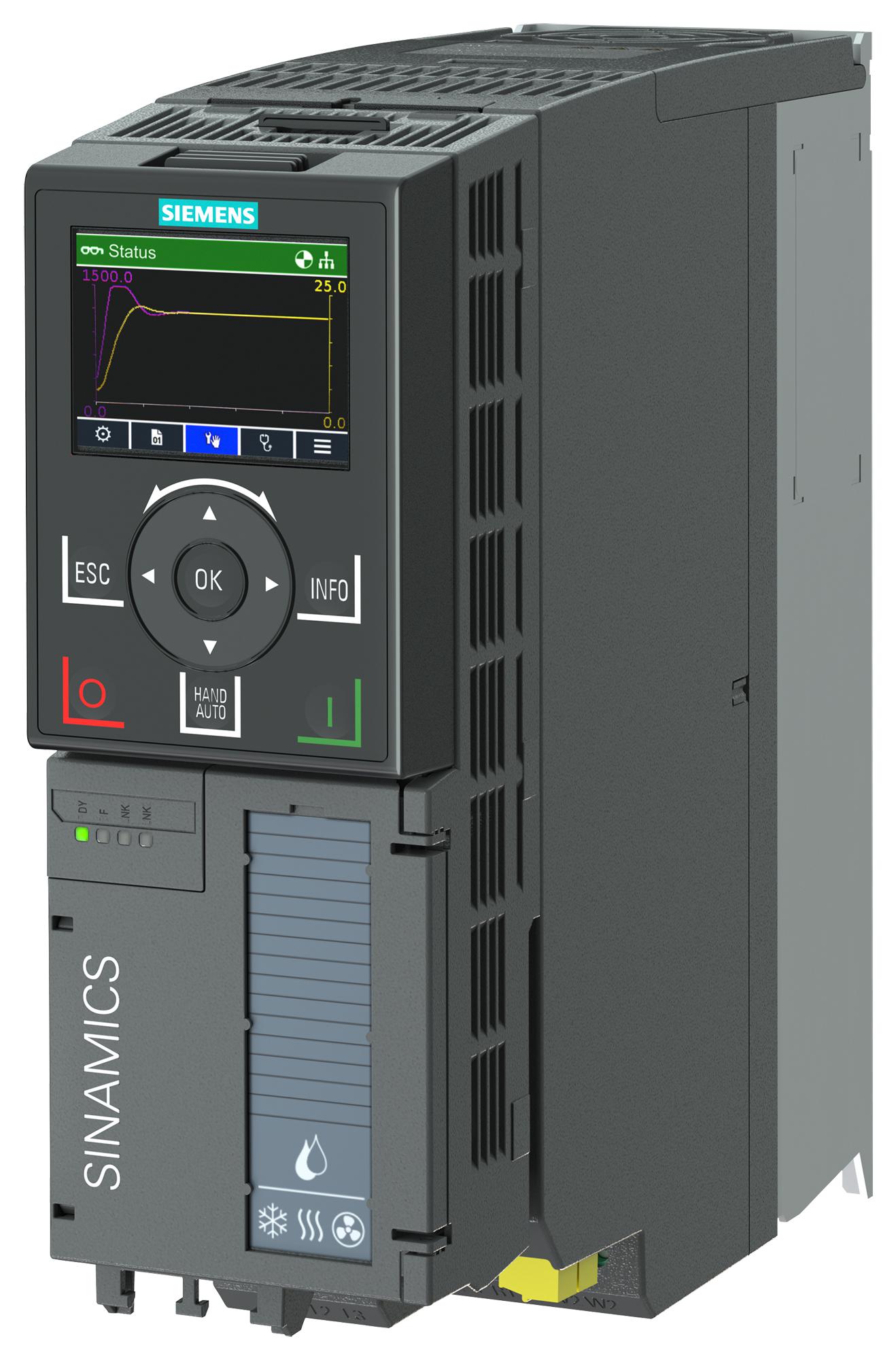 Siemens 6Sl3220-3Ye10-0Af0 Ac Motor Speed Controller, 3Ph, 380-480V