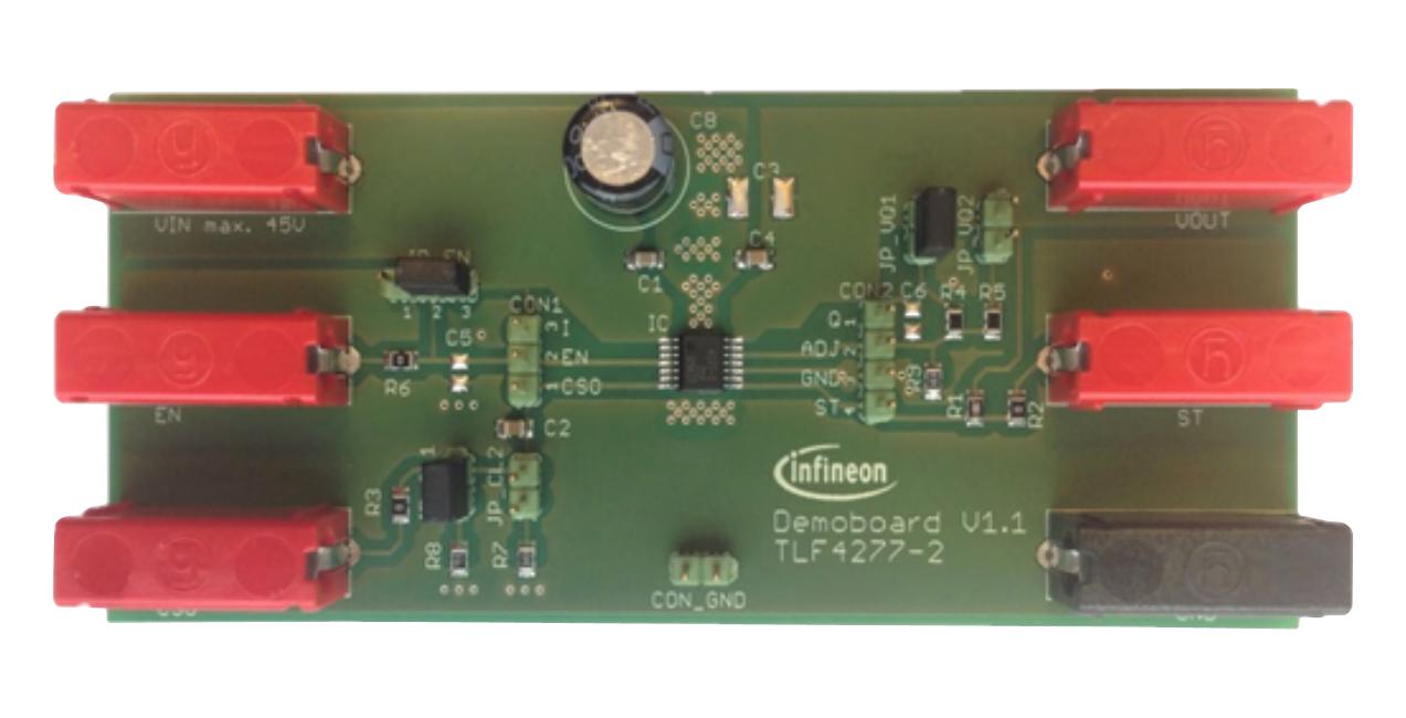 Infineon Demoboardtlf42772Eltobo1 Demo Board, Low Dropout Linear Regulator