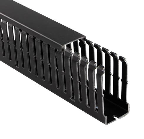 Betaduct 10490032Y Narrow Slot Duct, Pvc, Blk, 37.5X37.5Mm