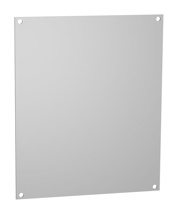 Hammond 14R0505 Enclosure Panel, Steel, 124Mm X124Mm