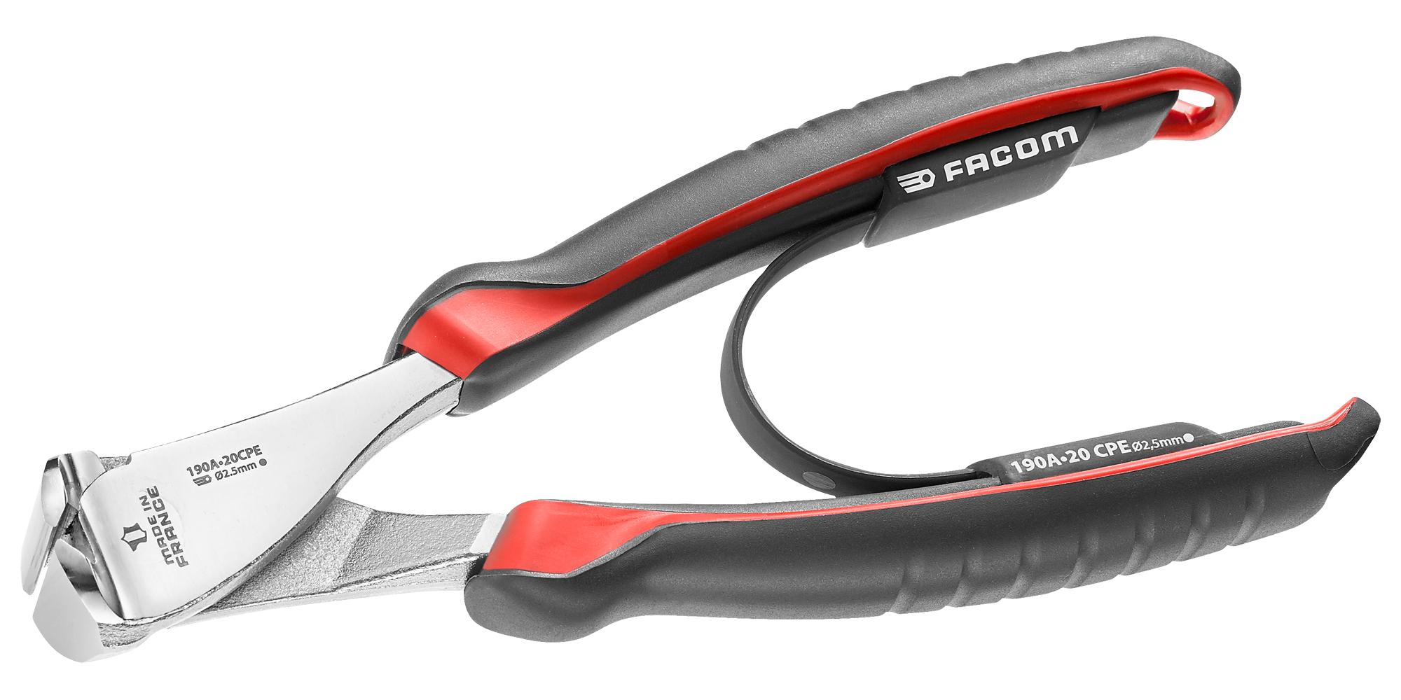 Facom 190A.20Cpe Wire Cutter, End, 2.5Mm, 200Mm L