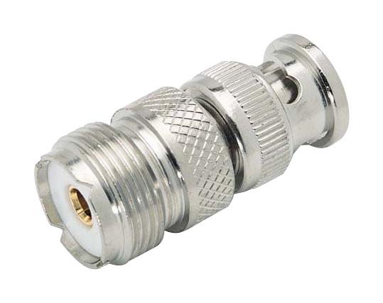 L-Com Ba60 Rf Adapter, Bnc Plug-Uhf Jack, 50 Ohm