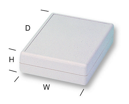 Okw (Enclosures) A9408351 Case, Polystyrene, Off-White