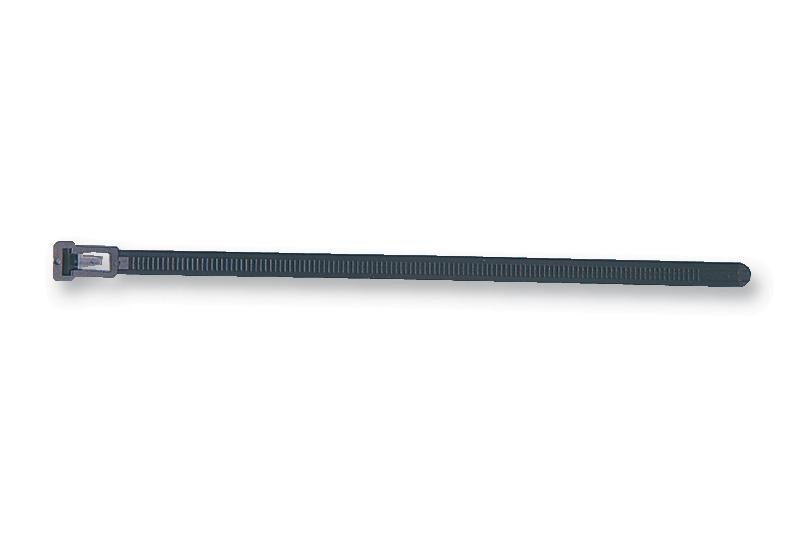 Multicomp Pro Pp002075 Cable Tie, Rel, Black, 150Mm, Pk100