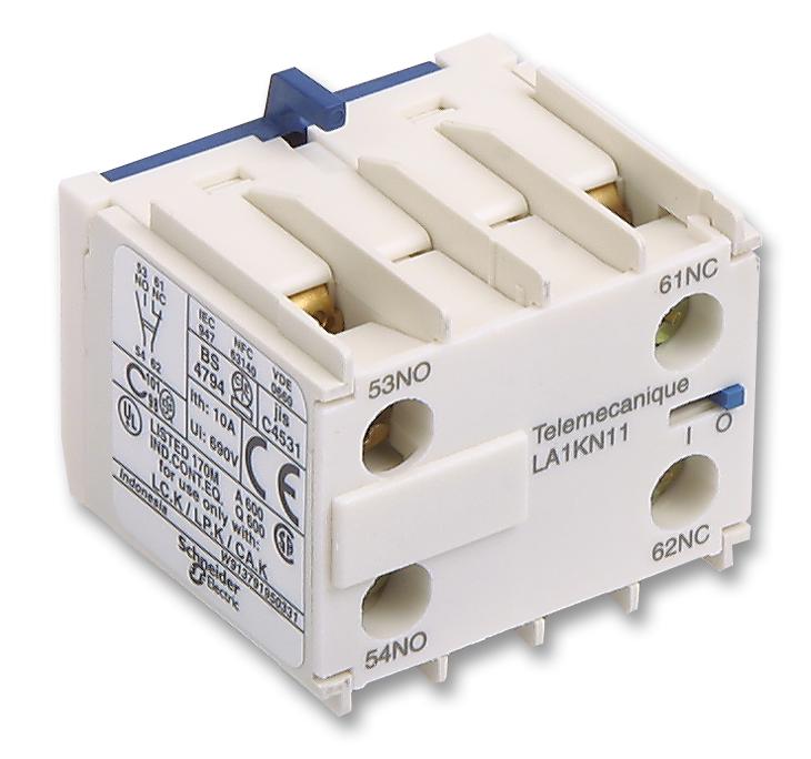 Schneider Electric La1Kn11 Contact Block, 1No/1Nc