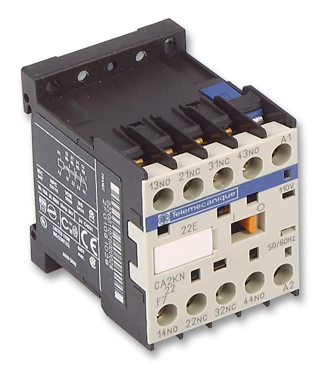 Schneider Electric Ca2Kn22U7 Relay, Control, 2N/o+2N/c, 240V