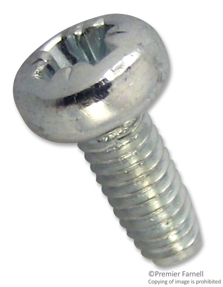 Tr Fastenings M3.5 8 Prsttt Tc1D - Screw, Pozi Pan, Steel,b/zinc, M3.5X8