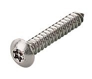 Tr Fastenings N6 0.500 M4A2Ab S10 But T10 Screw, Button, T10, #6X13, Pk10