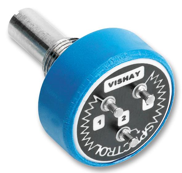 Vishay 357B0102Mab251S22 Pot, Slotted, 1K, 6.35Mm, 20%, Bushing