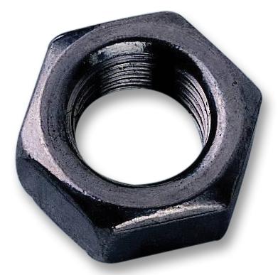 Tr Fastenings M10- Hfst-Z50- Full Nut, Steel, Bzp, M10, Pk50