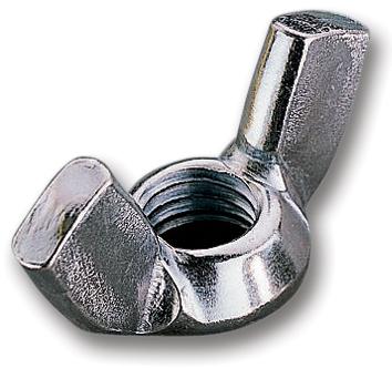 Tr Fastenings M8- Nwa2-S50- Wing Nut, S/s, A2, M8, Pk50