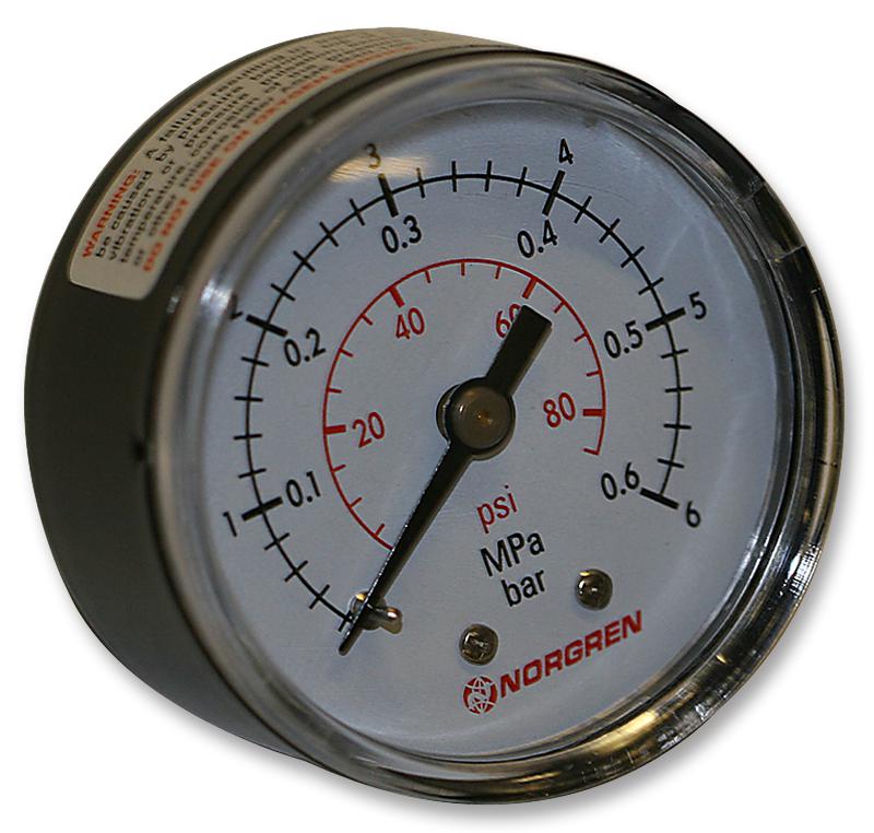 Norgren 18-013-991 Pressure Gauge, 1.6Bar