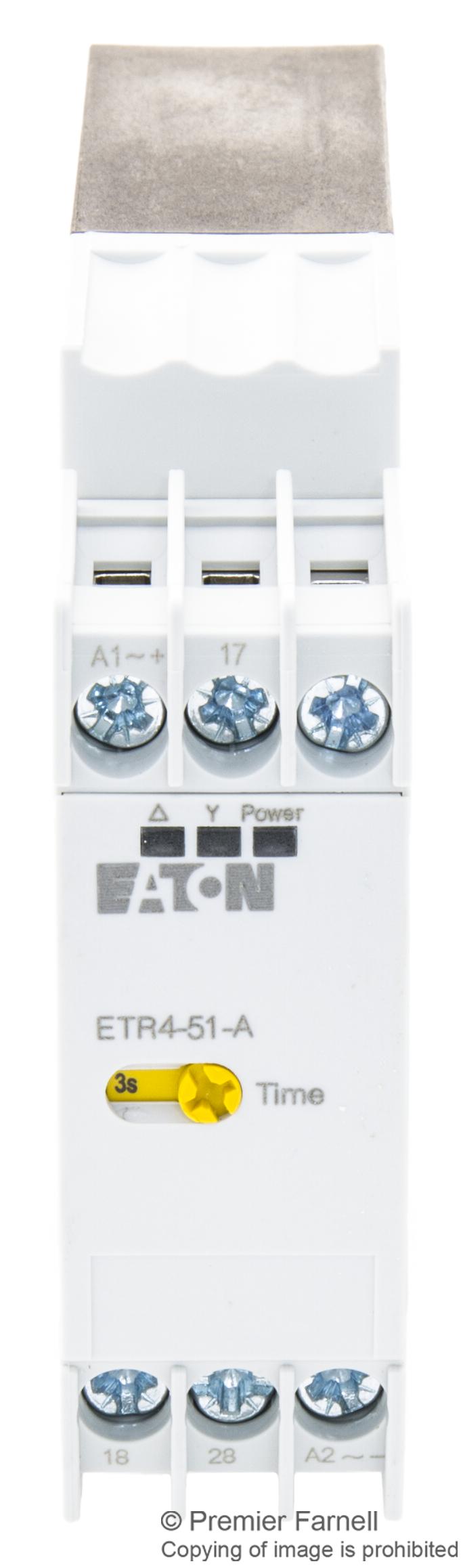 Eaton Moeller Etr4-51-A Timer, Star-Delta