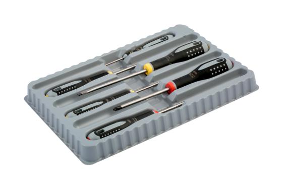 Ergo Bahco Be-9881 Screwdriver Set, Slot/phil, 6Pc