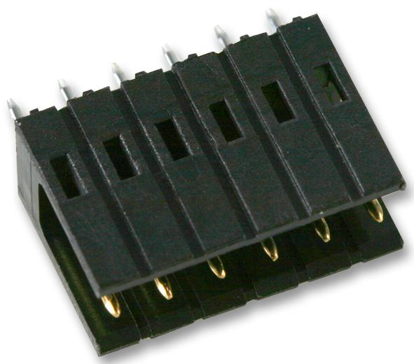 Amp - Te Connectivity 826467-6 Connector, Header, 6Pos, 1Row, 2.54Mm