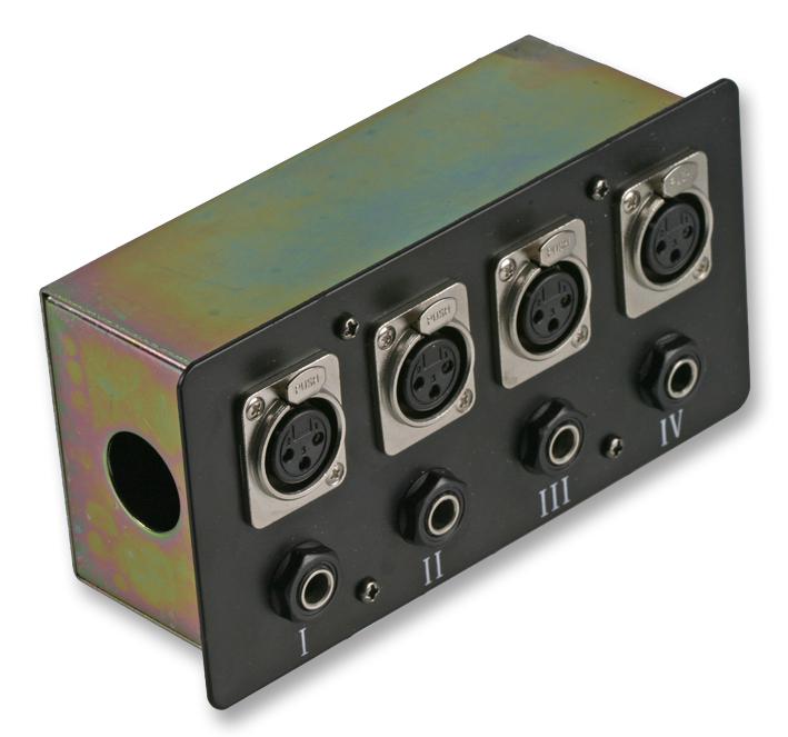 Pulse Pls00514 Connection Box, 4X Xlr S + Jack