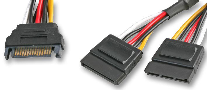 Akasa Ak-Cbpw05-30 Lead, Sata Power Splitter, 30Cm