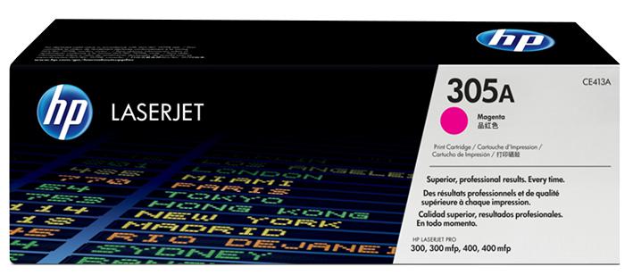 Hewlett Packard Ce413A Toner, Magenta, Ce413A, Hp