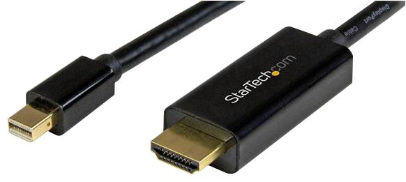 Startech Mdp2Hdmm3Mb Lead, Mini Displayport 1.2-Hdmi, 4K, 3M