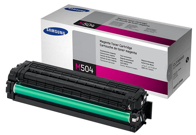 Samsung Clt-M504S Toner, Clt-M504S, Magenta 1.8K, Samsung